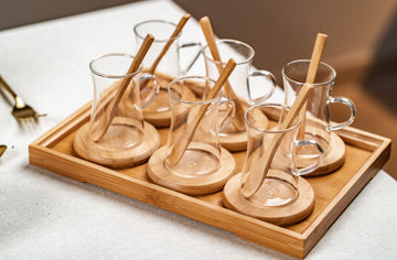 Bricard Bambu Tee- und Servierset 19-teilig